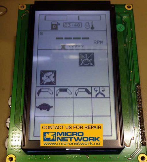 Mecalac_714_mrc_instrumentpanel_reparasjon