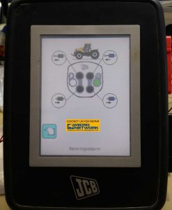 Alternative view of JCB Fast Trac 8250 touch-skjerm reparasjon